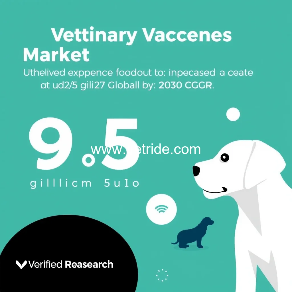 Read more about the article Veterinary Vaccines Market is expected to generate a revenue of USD 27  5 Billion By 2030  Globally  at 9  5  CAGR : Verified Market Research