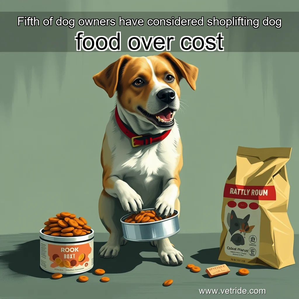 Read more about the article Fifth of dog owners have considered shoplifting dog food over cost