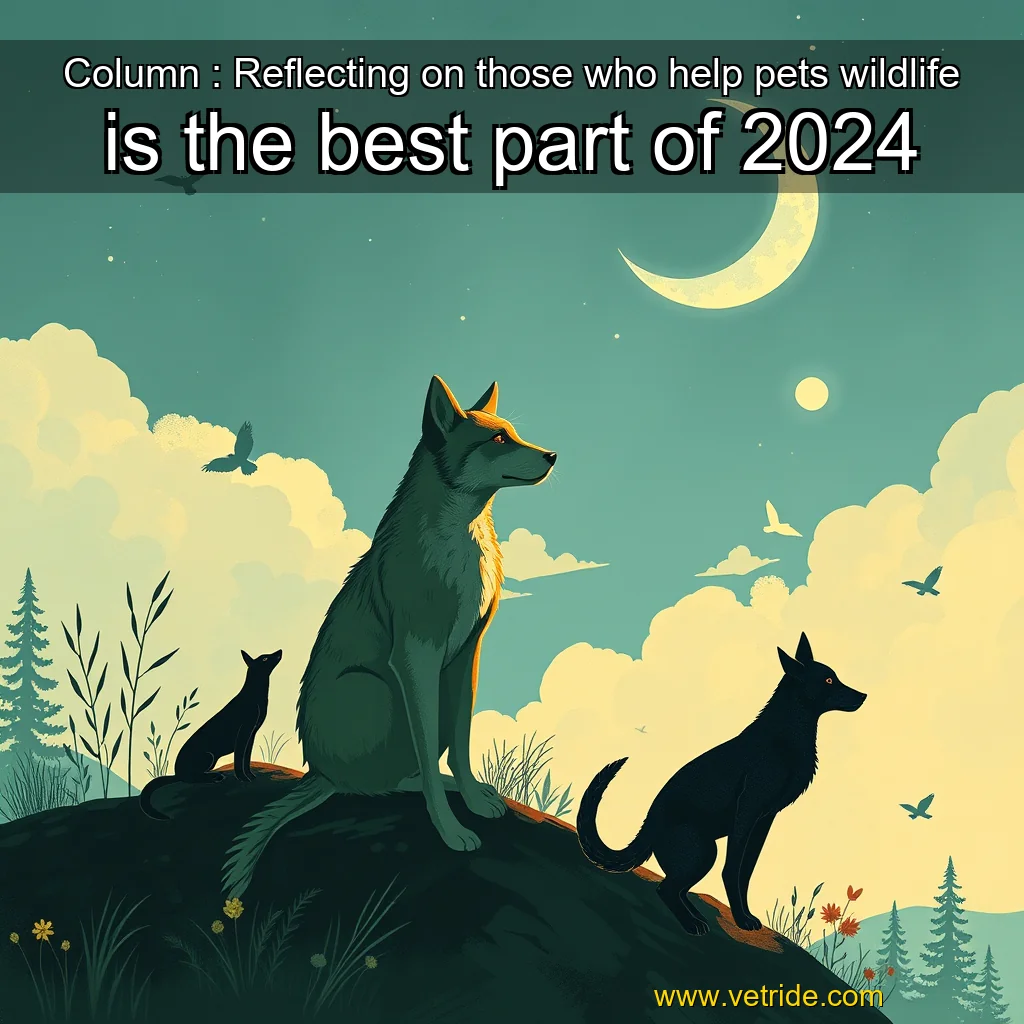 Read more about the article Column : Reflecting on those who help pets  wildlife is the best part of 2024
