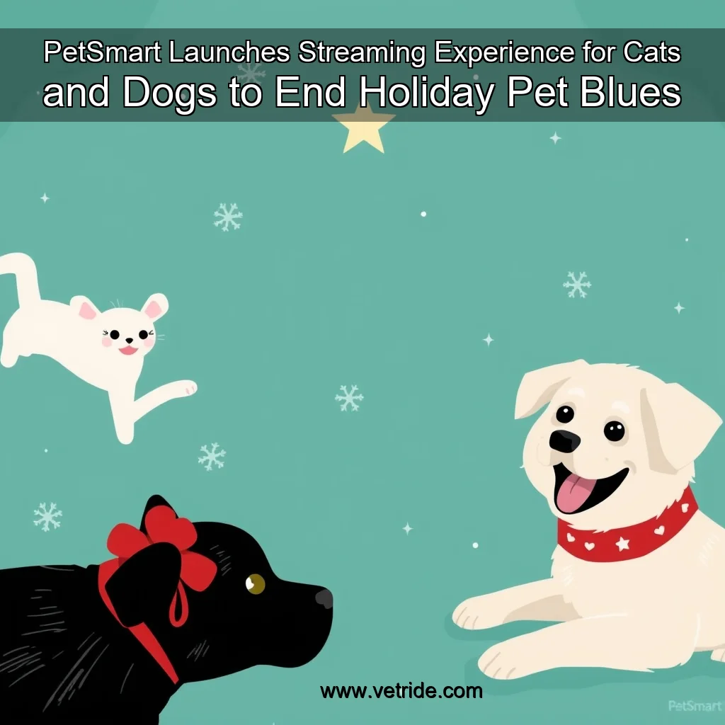 You are currently viewing PetSmart Launches Streaming Experience for Cats and Dogs to End Holiday Pet Blues