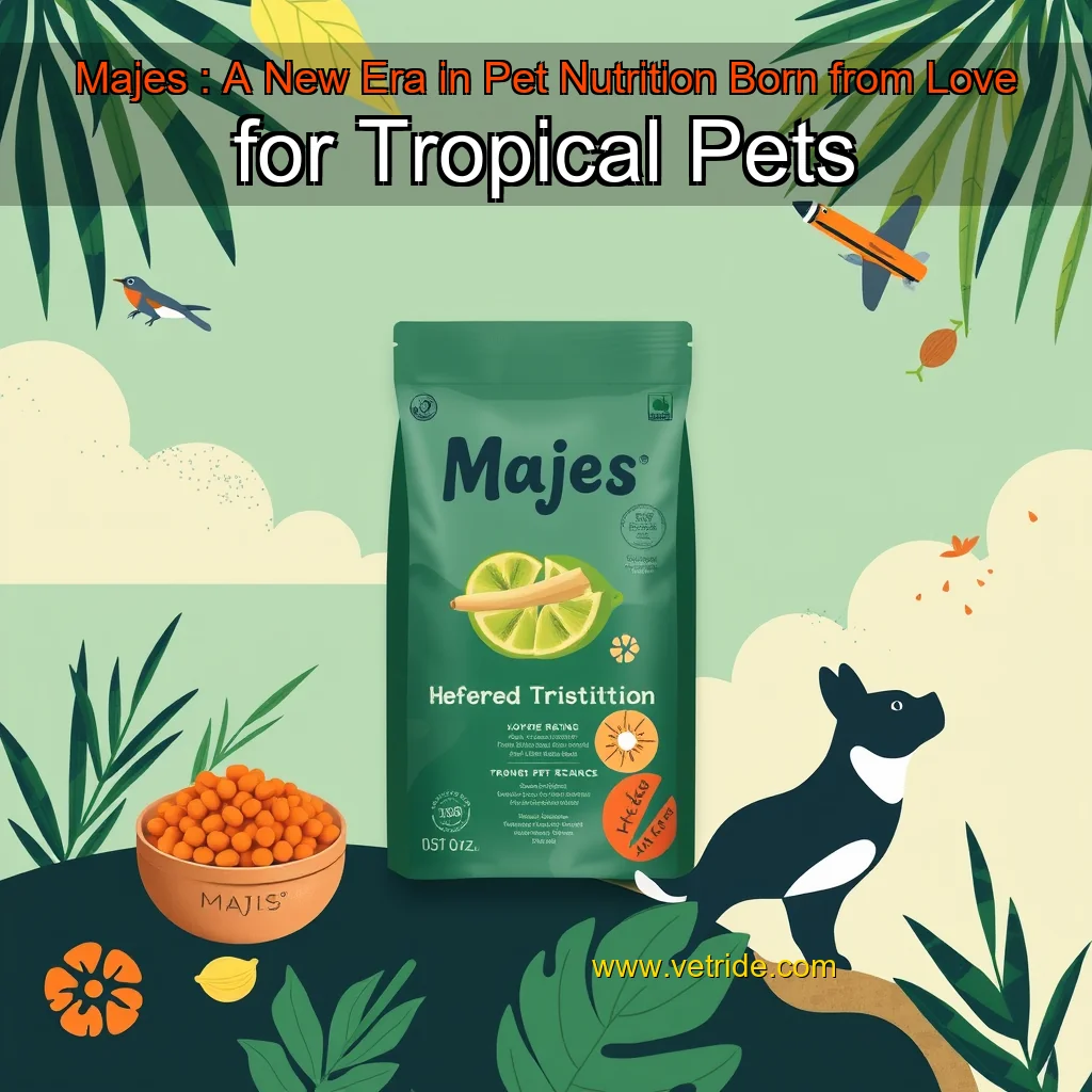 You are currently viewing Majes : A New Era in Pet Nutrition Born from Love for Tropical Pets