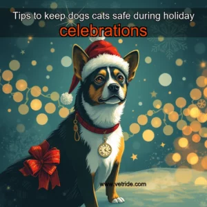 Read more about the article Tips to keep dogs  cats safe during holiday celebrations