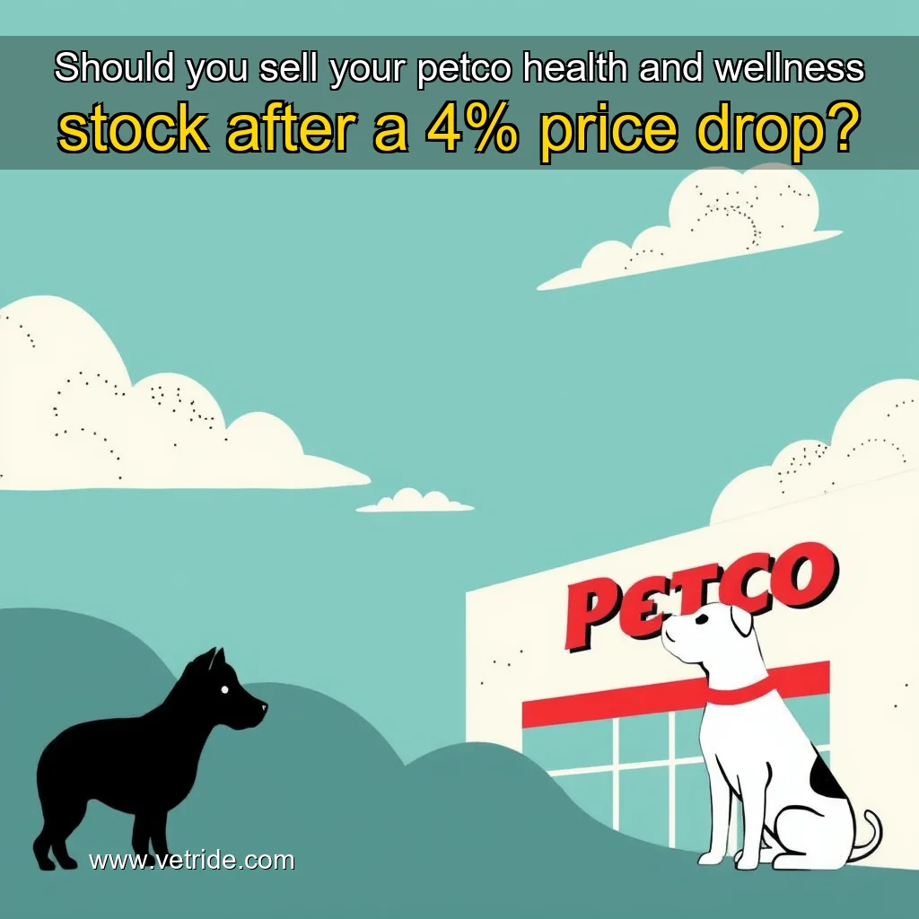 You are currently viewing Should you sell your petco health and wellness stock after a 4% price drop?