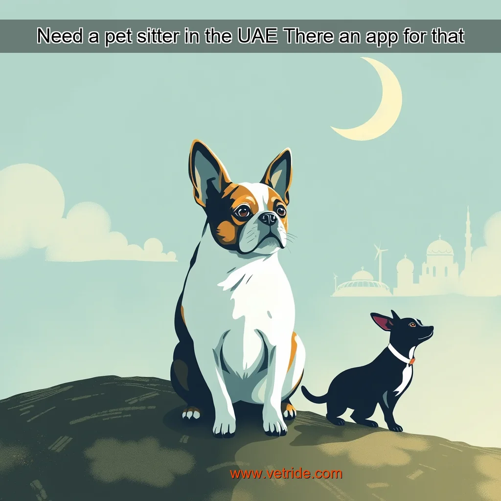 You are currently viewing Need a pet sitter in the UAE  There an app for that