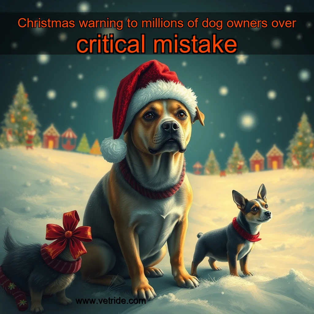 You are currently viewing Christmas warning to millions of dog owners over critical mistake