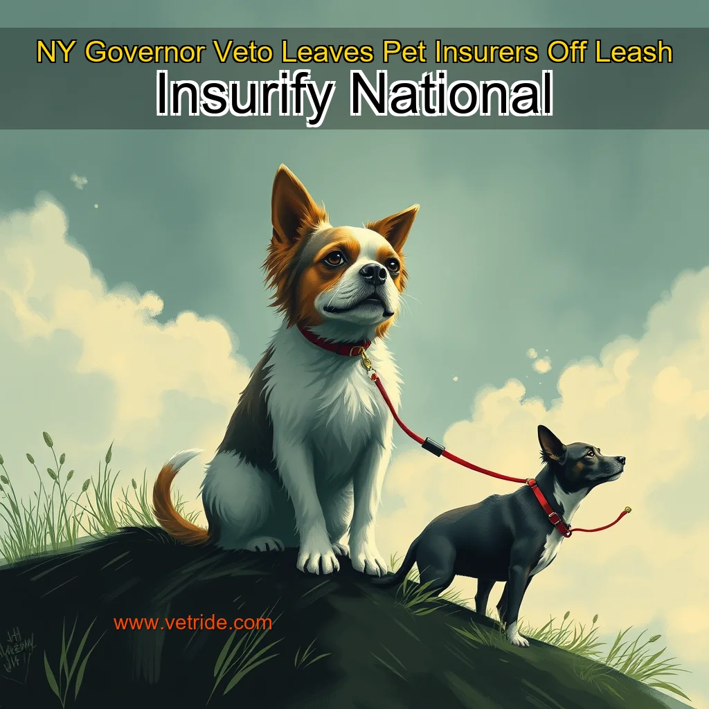 You are currently viewing NY Governor Veto Leaves Pet Insurers Off Leash  Insurify  National