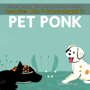 Read more about the article Tacoma pet  food bank was set to close for lack of resources  Then 2 donors stepped in