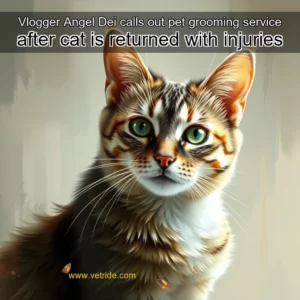 Read more about the article Vlogger Angel Dei calls out pet grooming service after cat is returned with injuries