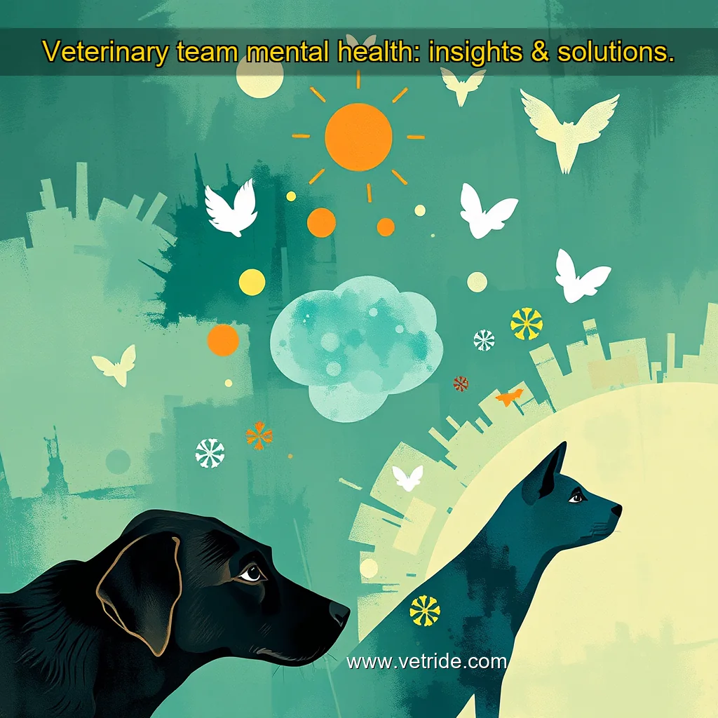 Read more about the article Veterinary team mental health: insights & solutions.