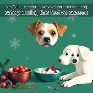 Read more about the article Vet Talk : Are you paw  sitive your pet is eating safely during this festive season
