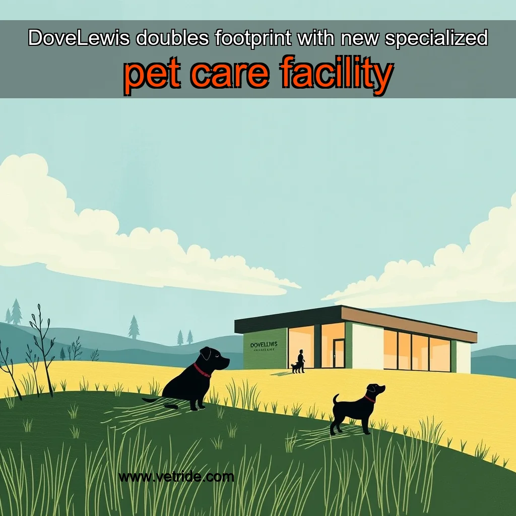Read more about the article DoveLewis doubles footprint with new specialized pet care facility