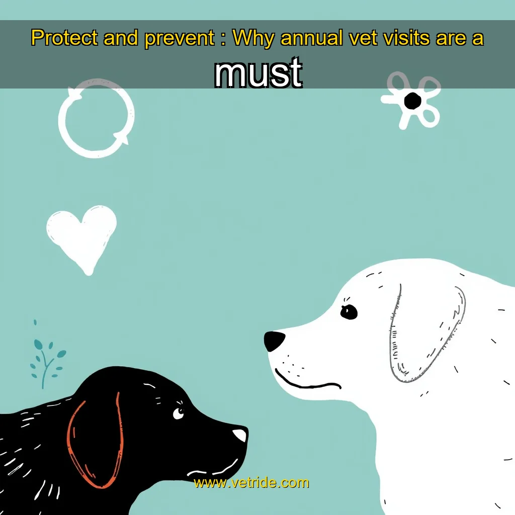 Read more about the article Protect and prevent : Why annual vet visits are a must