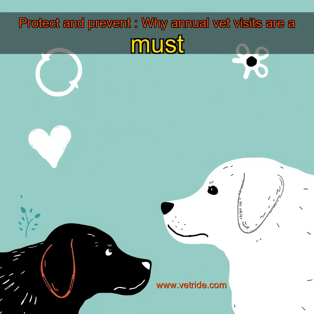 Read more about the article Protect and prevent : Why annual vet visits are a must