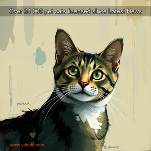 Read more about the article Over 24  000 pet cats licensed since  Latest News