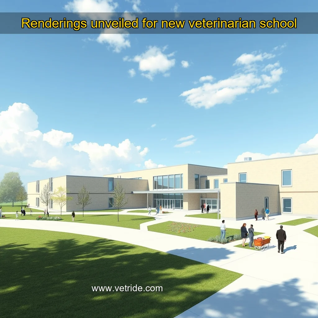 Read more about the article Renderings unveiled for new veterinarian school