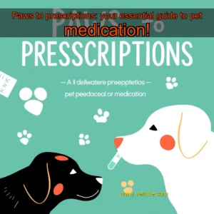 Read more about the article Paws to prescriptions: your essential guide to pet medication!