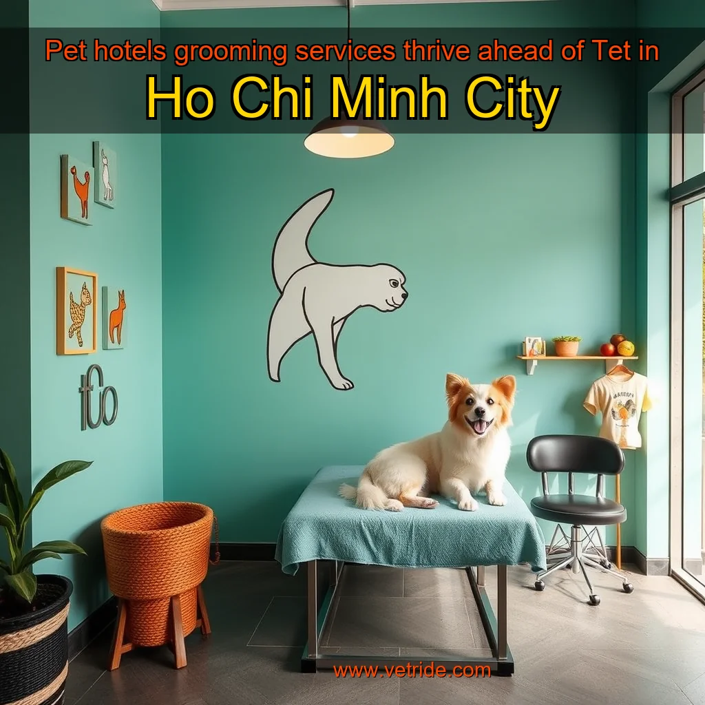 Read more about the article Pet hotels  grooming services thrive ahead of Tet in Ho Chi Minh City