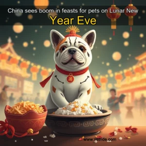 Read more about the article China sees boom in feasts for pets on Lunar New Year Eve