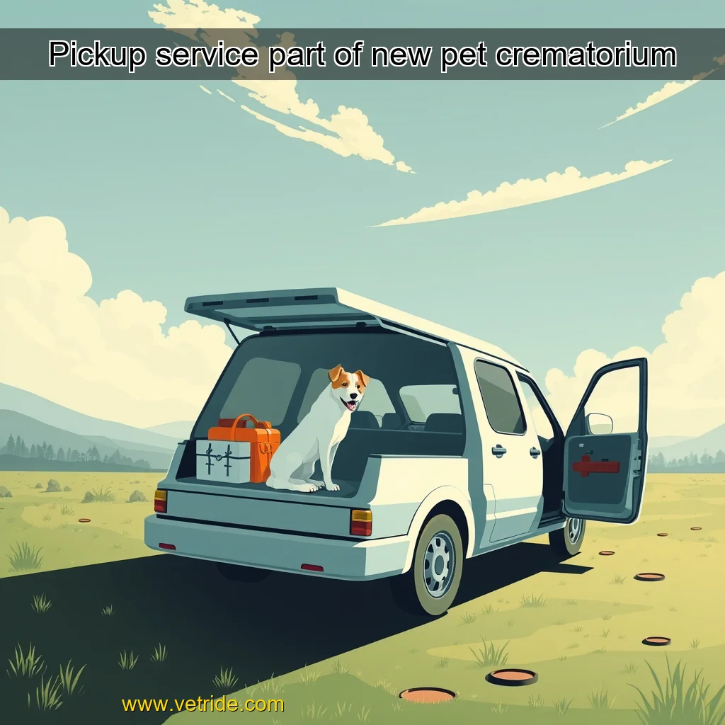 Read more about the article Pickup service part of new pet crematorium