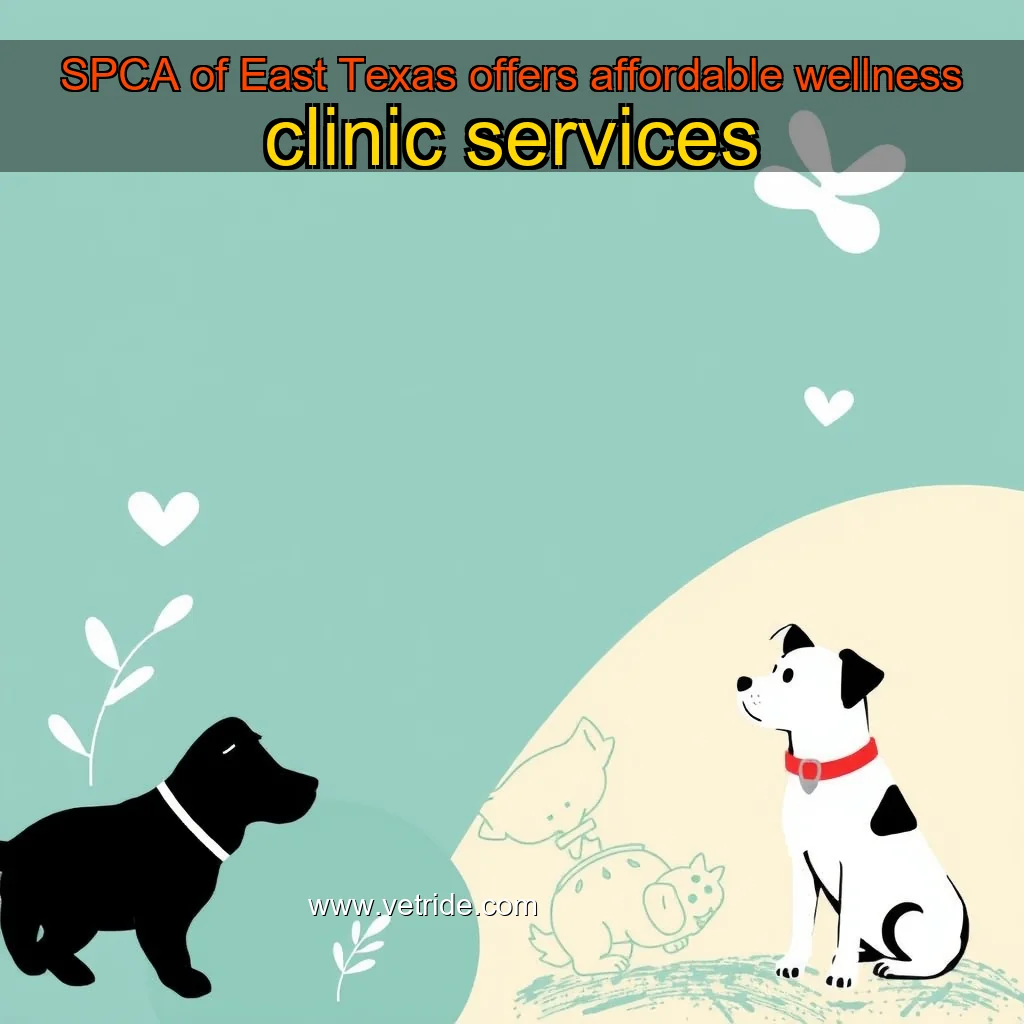 Read more about the article SPCA of East Texas offers affordable wellness clinic services