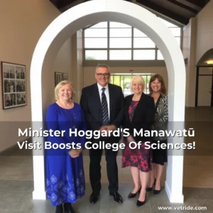 Read more about the article Minister Hoggard’S Manawatū Visit Boosts College Of Sciences!