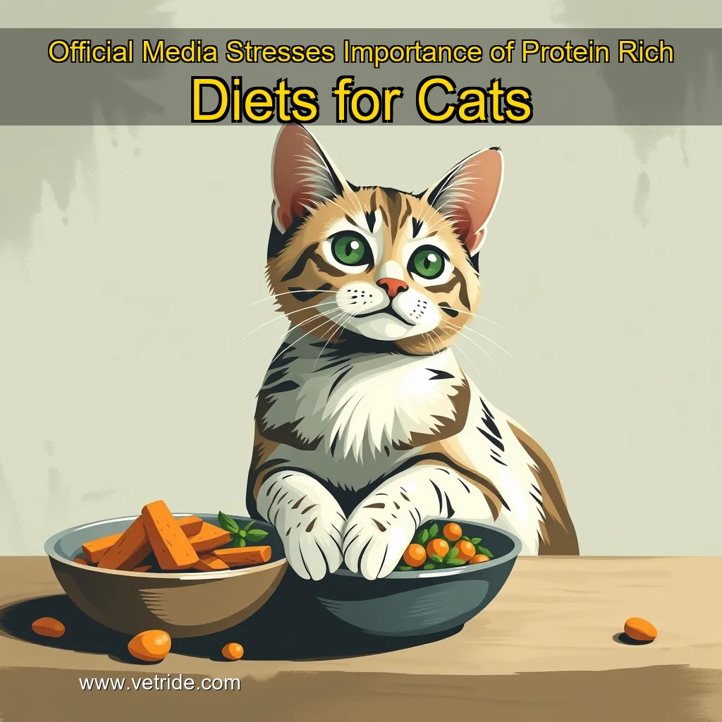 Read more about the article Official Media Stresses Importance of Protein  Rich Diets for Cats