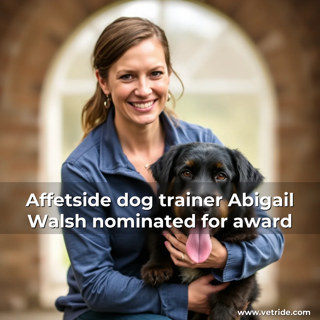 Read more about the article Affetside dog trainer Abigail Walsh nominated for award