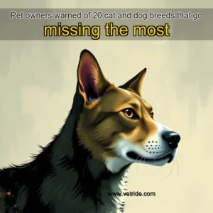 Read more about the article Pet owners warned of 20 cat and dog breeds that go missing the most