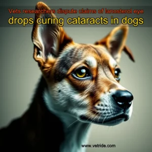 Read more about the article Vets  researchers dispute claims of lanosterol eye drops curing cataracts in dogs