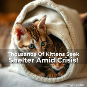 Read more about the article Thousands Of Kittens Seek Shelter Amid Crisis!