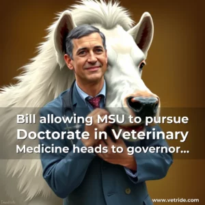 Read more about the article Bill allowing MSU to pursue Doctorate in Veterinary Medicine heads to governor desk