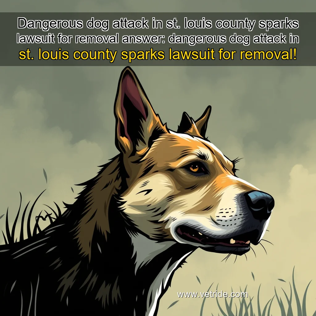 Read more about the article Dangerous dog attack in st. louis county sparks lawsuit for removal


 answer: dangerous dog attack in st. louis county sparks lawsuit for removal!