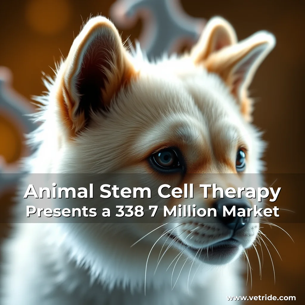 Read more about the article Animal Stem Cell Therapy Presents a 338  7 Million Market