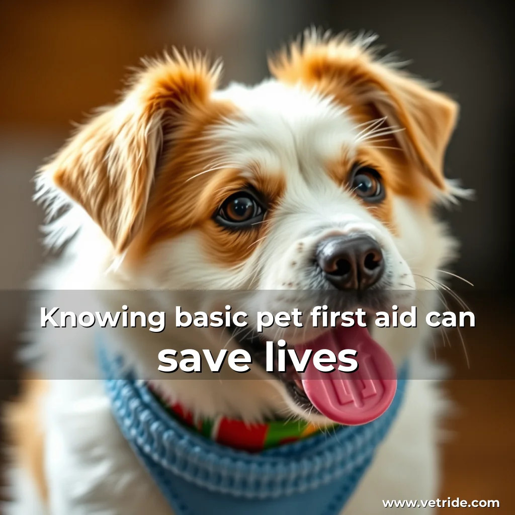 Read more about the article Knowing basic pet first aid can save lives
