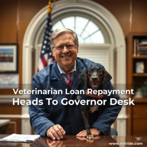 Read more about the article Veterinarian Loan Repayment Heads To Governor Desk