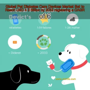 Read more about the article Global Pet Diabetes Care Devices Market Set to Reach USD 4  3 Billion by 2033 registering a CAGR of 6