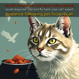 Read more about the article Can bird flu harm your cat? expert advice post-food recall


 response: can bird flu harm your cat? expert guidance following pet food recall.