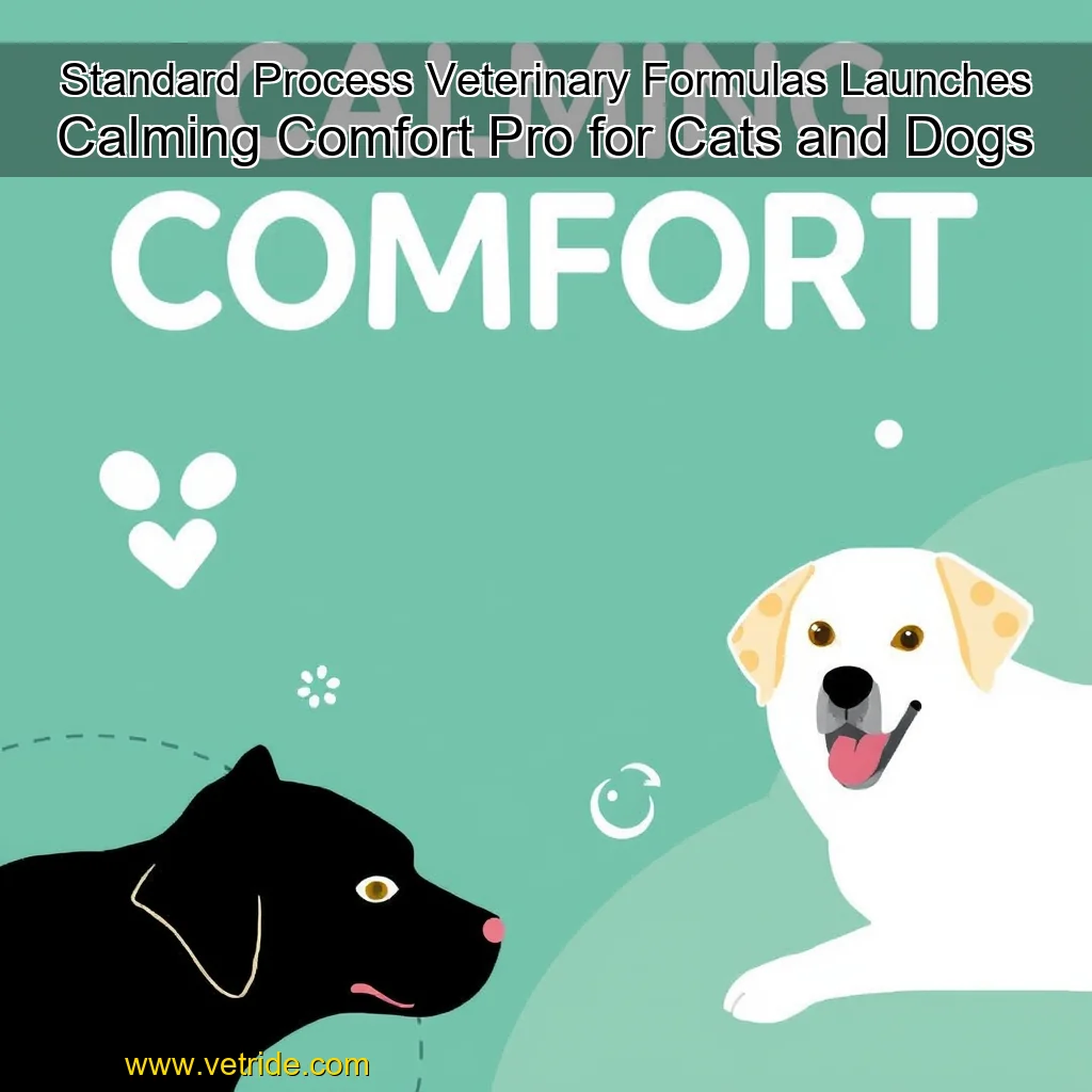 Read more about the article Standard Process Veterinary Formulas Launches Calming Comfort Pro for Cats and Dogs