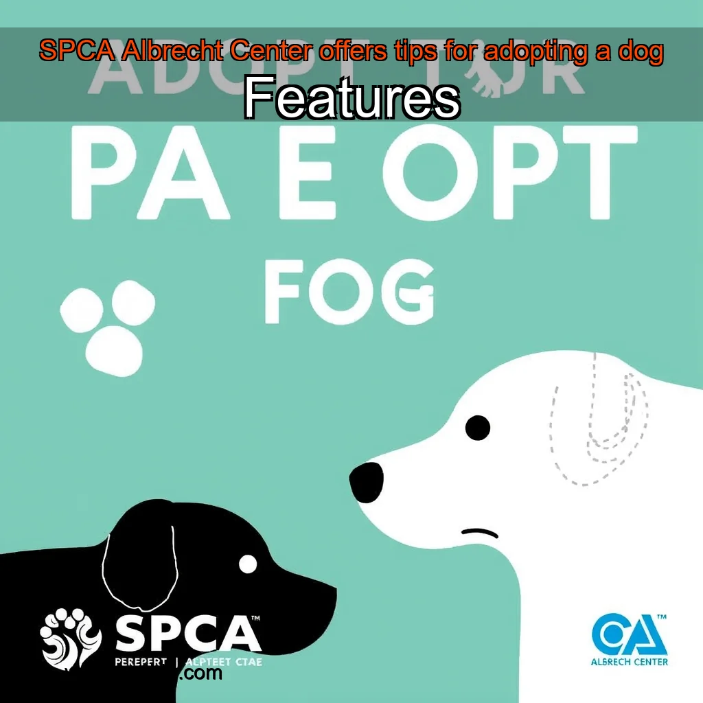 Read more about the article SPCA Albrecht Center offers tips for adopting a dog  Features