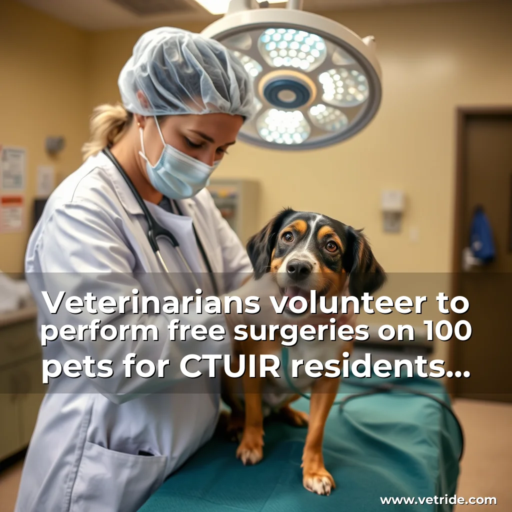 Read more about the article Veterinarians volunteer to perform free surgeries on 100 pets for CTUIR residents  eastoregonian