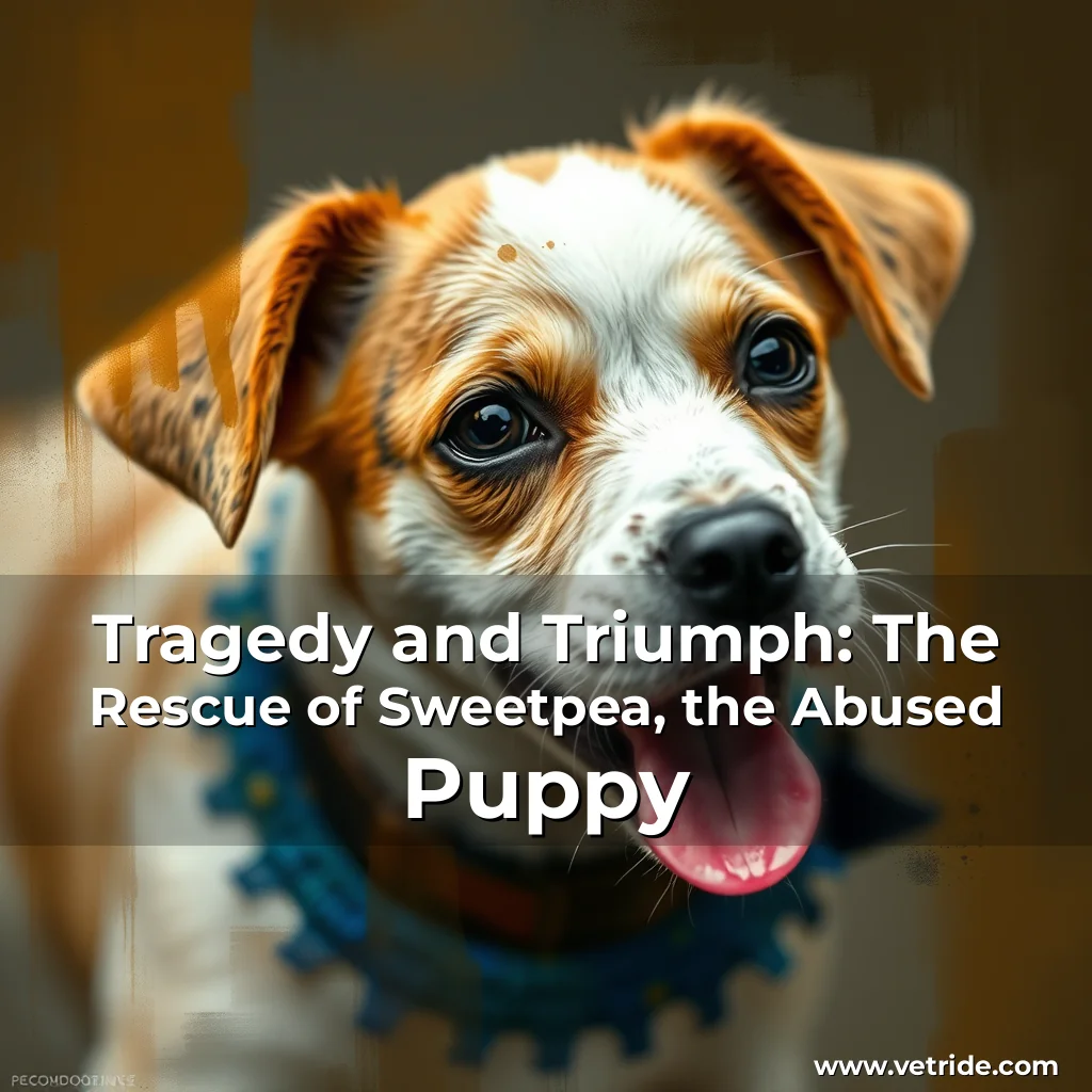 You are currently viewing Tragedy and Triumph: The Rescue of Sweetpea, the Abused Puppy