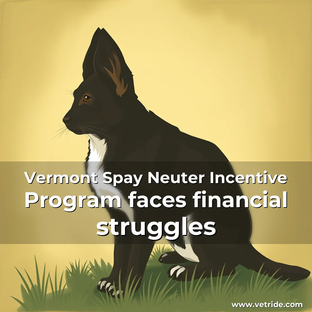 Read more about the article Vermont Spay Neuter Incentive Program faces financial struggles