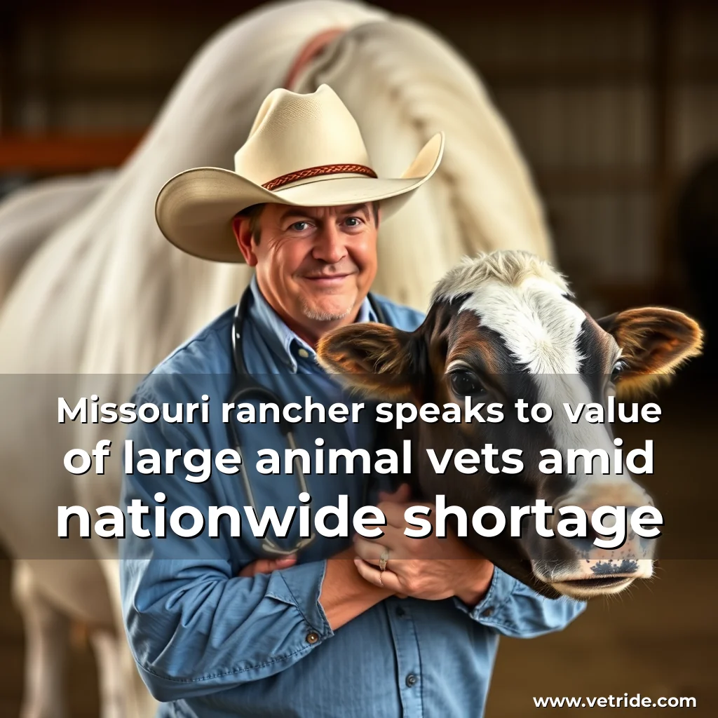 Read more about the article Missouri rancher speaks to value of large animal vets amid nationwide shortage