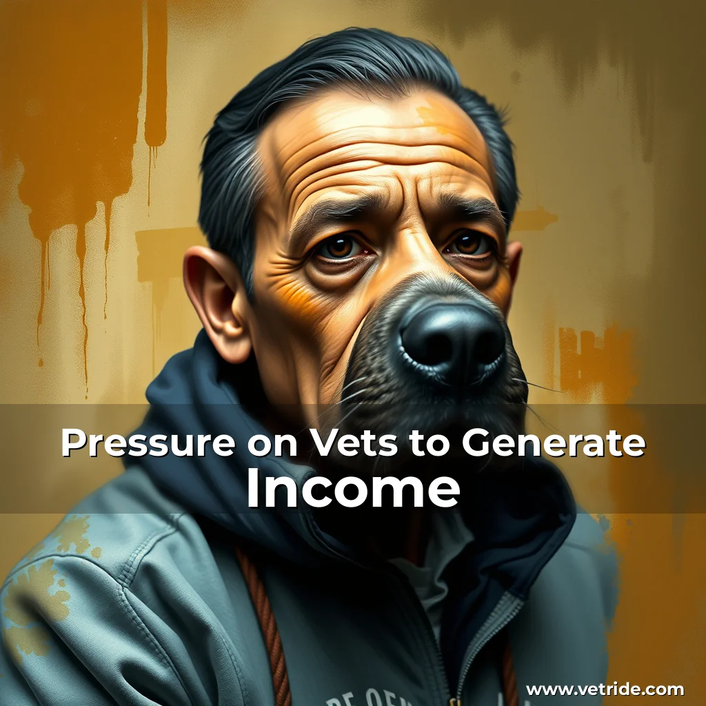Read more about the article Pressure on Vets to Generate Income