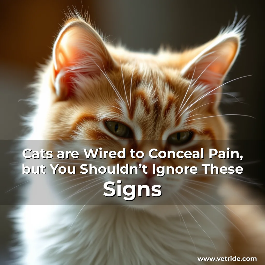 Read more about the article Cats are Wired to Conceal Pain, but You Shouldn’t Ignore These Signs