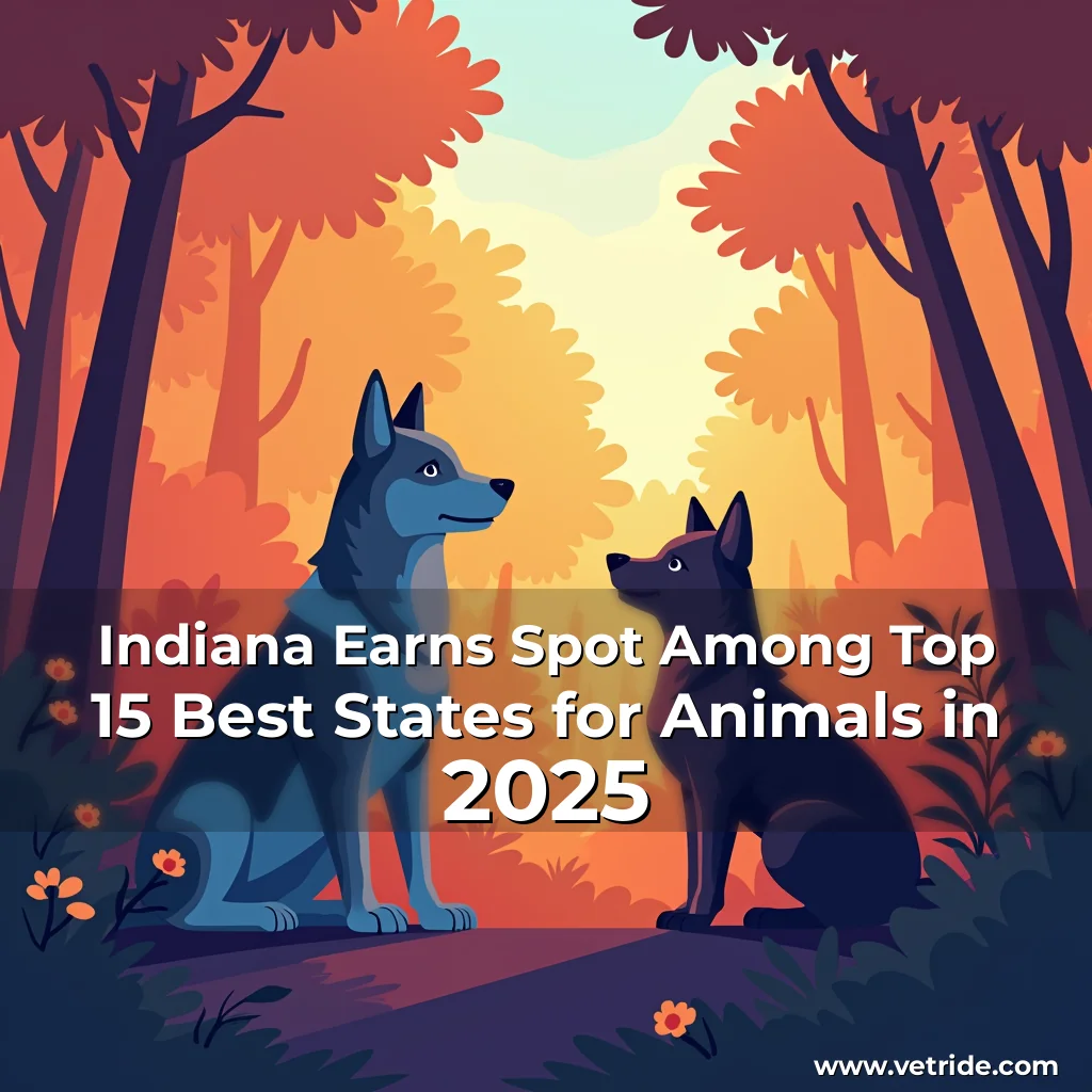 You are currently viewing Indiana Earns Spot Among Top 15 Best States for Animals in 2025