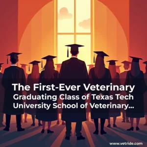 Read more about the article The First-Ever Veterinary Graduating Class of Texas Tech University School of Veterinary Medicine