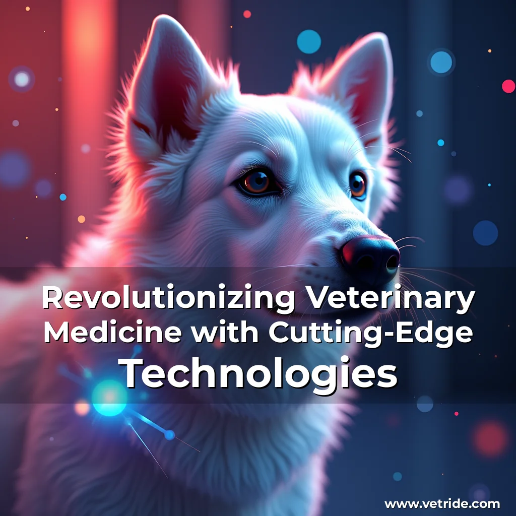 Read more about the article Revolutionizing Veterinary Medicine with Cutting-Edge Technologies