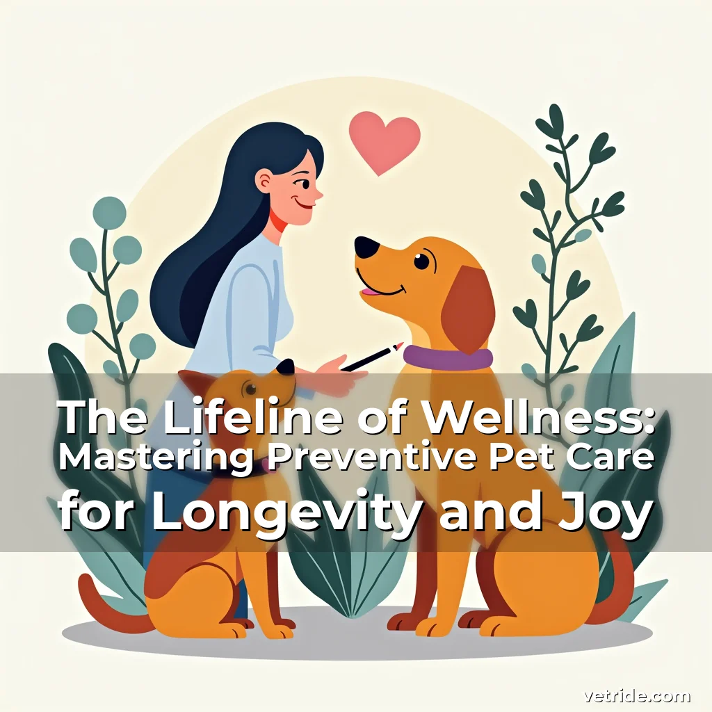 Read more about the article The Lifeline of Wellness: Mastering Preventive Pet Care for Longevity and Joy