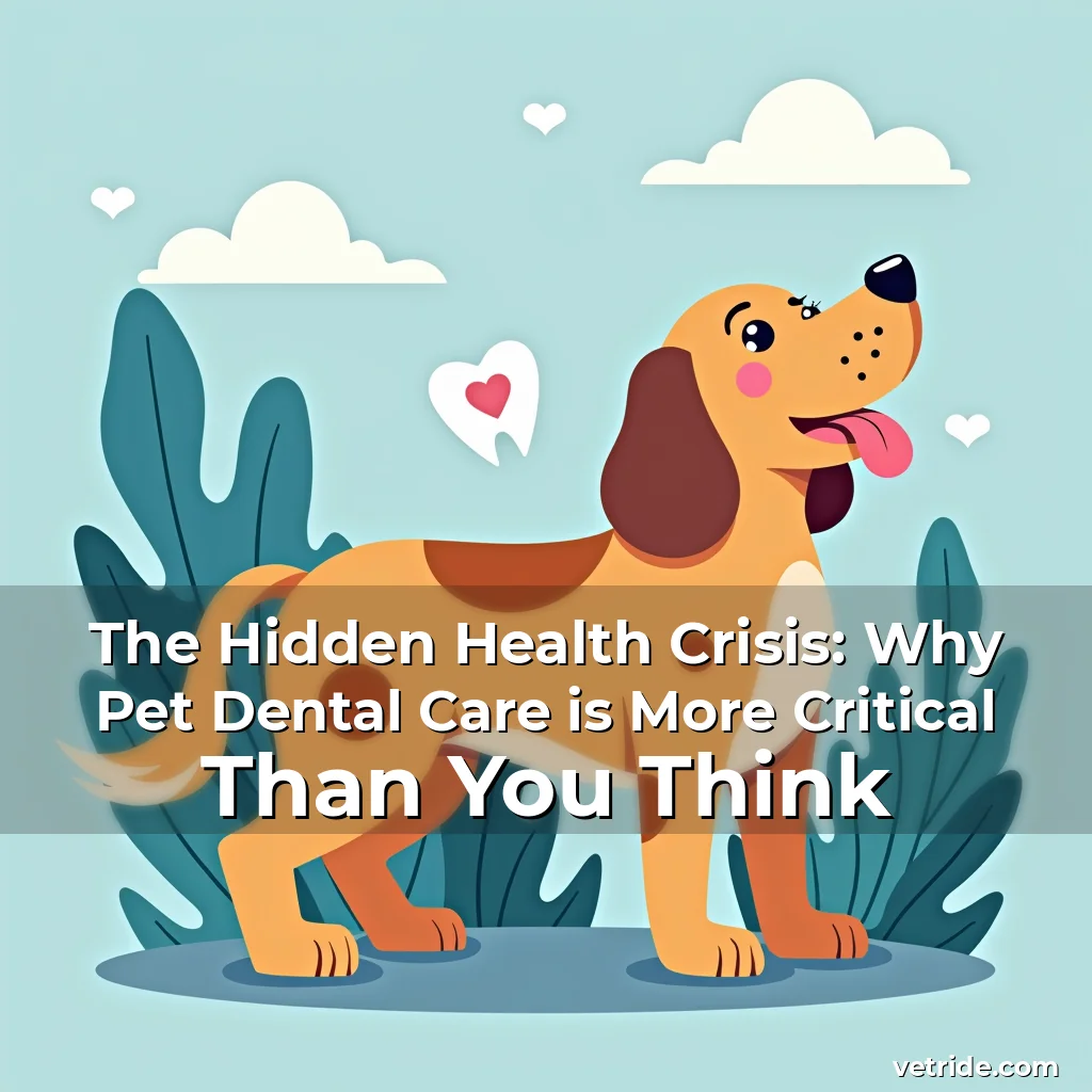 Read more about the article The Hidden Health Crisis: Why Pet Dental Care is More Critical Than You Think